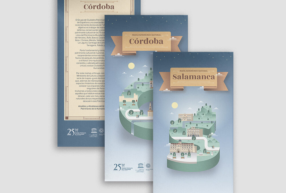 Mapas Patrimonio Natural. Ciudades Patrimonio de la Humanidad